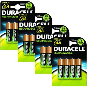 AA Rechargeable 16  pack of batteries