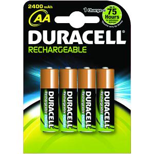 Duracell AA Rechargeables 4 Pack