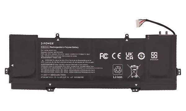 Spectre X360 15-BL102NO Battery (6 Cells)