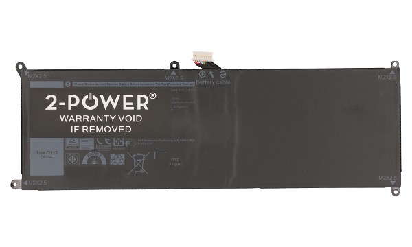 XPS 12 2-in-1 9250 Battery (2 Cells)
