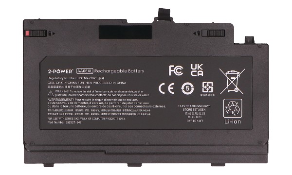 852711-850 Battery (6 Cells)