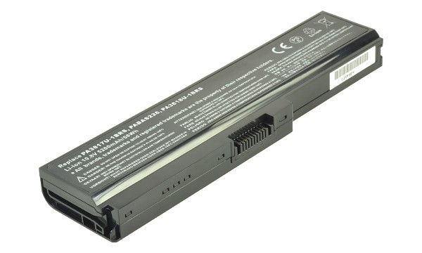Satellite A665-12P Battery (6 Cells)