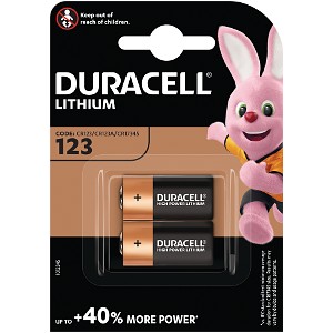 123A 3V Lithium Battery - 2 pack