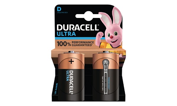 Duracell Ultra D Size 2 Pack