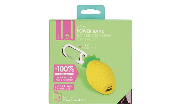 Yellow Pineapple Power Bank