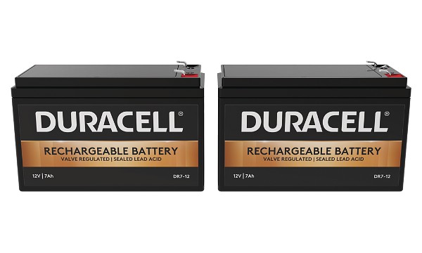 Duracell Dual 12V 7Ah Battery Kit