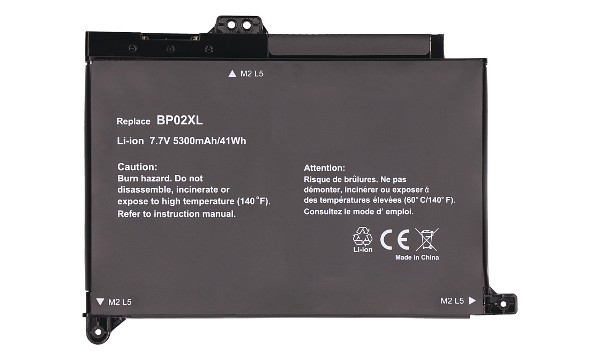 Pavilion x360 Convertible 13-u023TU Battery (2 Cells)