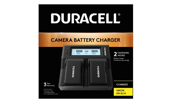 D5300 Nikon EN-EL14 Dual Battery Charger