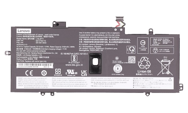 5B10W51835 Battery (4 Cells)