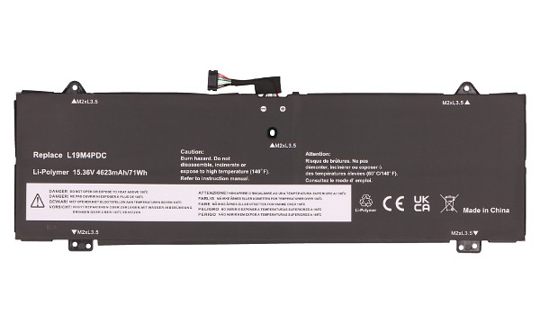 L19L4PDC Battery (4 Cells)